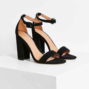 Urban Outfitters Black Block Heels